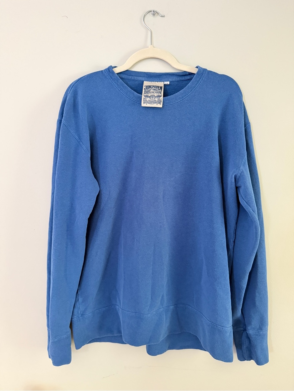 Jungmaven Men's Crewneck Sweater - Blue